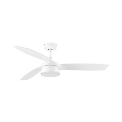 Lucci Air Bronx Ανεμιστήρας Οροφής 132cm με Φως και Τηλεχειριστήριο Λευκός